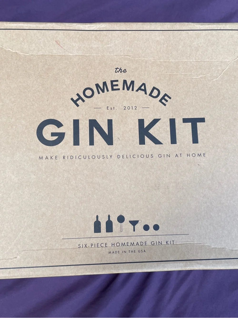 Gin Kit - Natural Brown & Purple